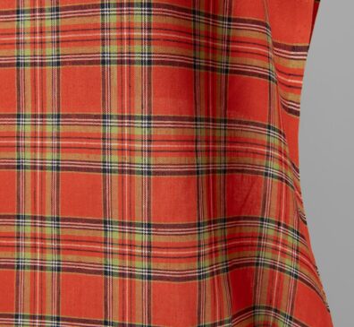 Czerwony tartan